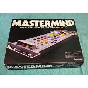 Vintage 1981 Mastermind Board Game of Logic and Deduction